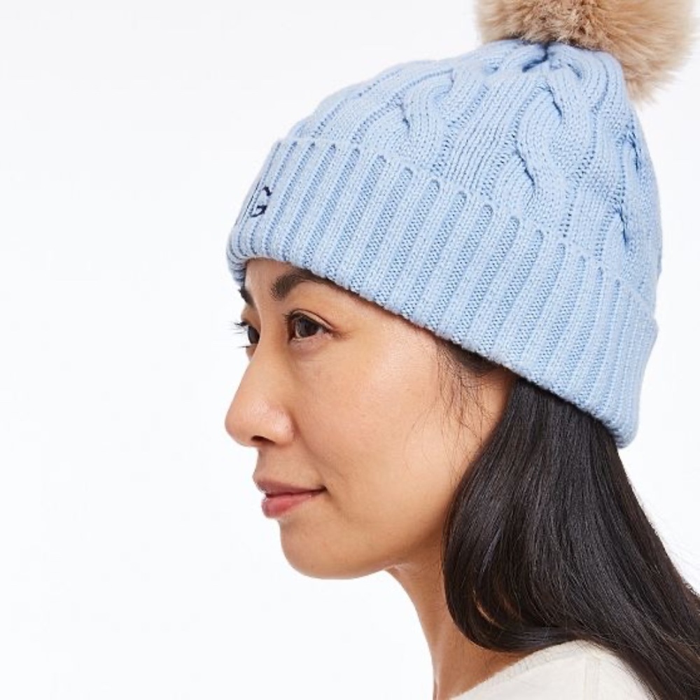 Mark & Graham Pom Pom Hat - Picture 3 of 4